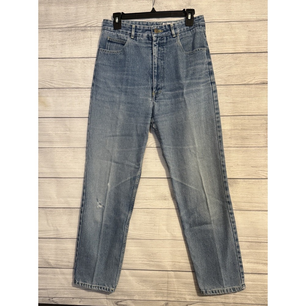 GUESS Georges Marciano Straight Leg Jeans Size 30 Light Wash Denim
